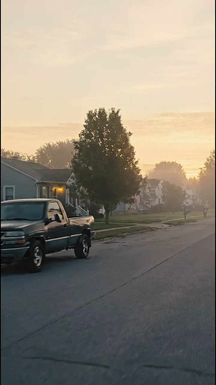 Small town America, Story ad made with Diorama